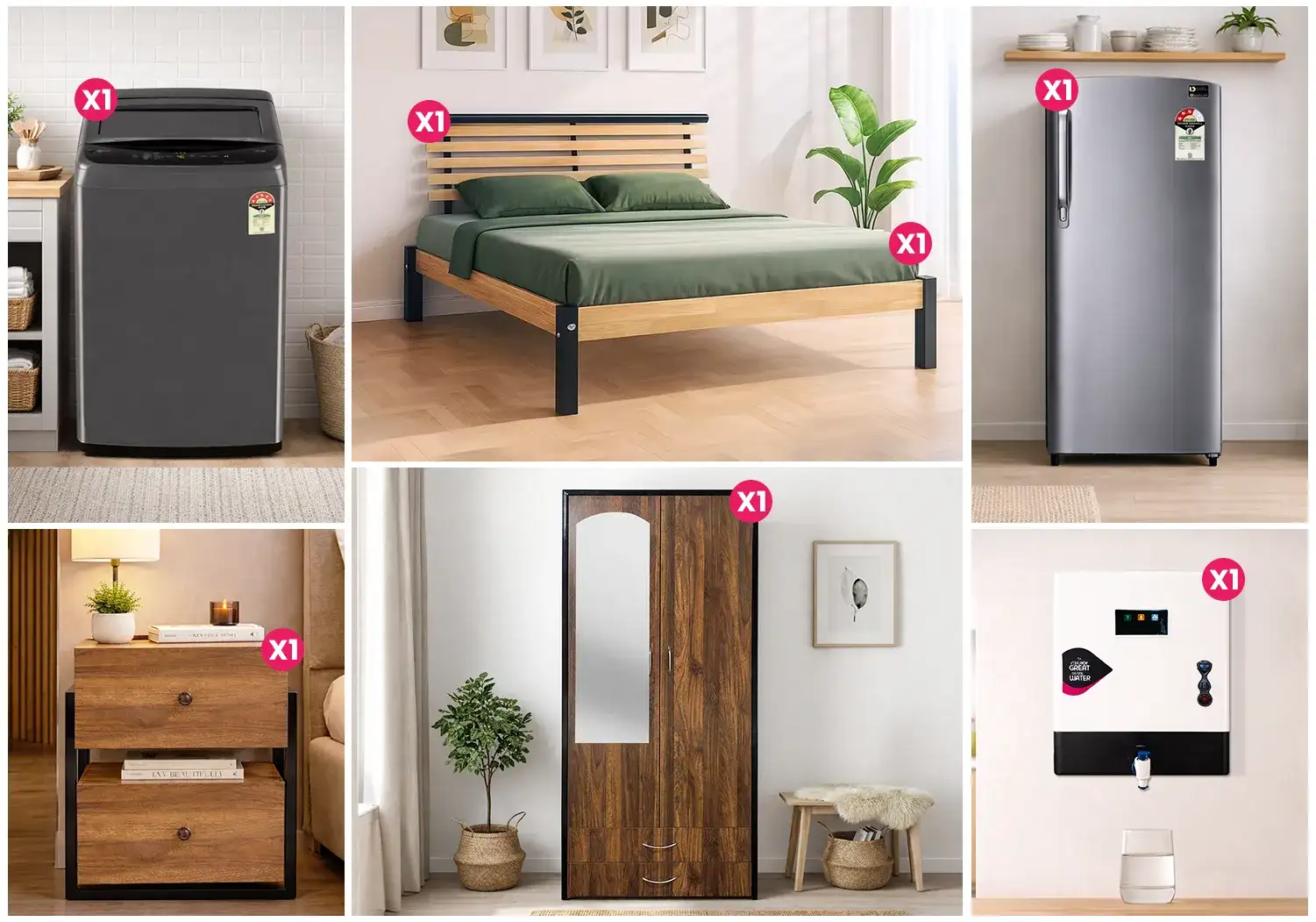 1 BHK Combo Deluxe